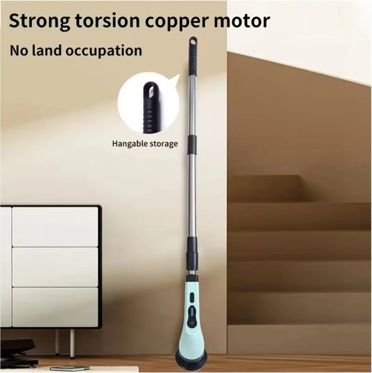 Cordless Electric Spin Scrubber Cleaning Brush 9-in-1 Set