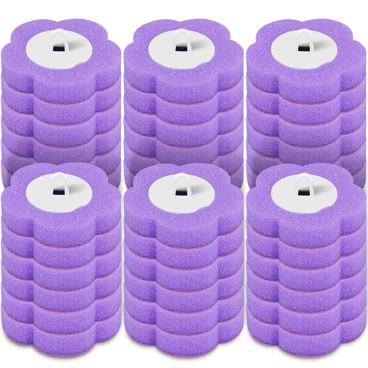 Disposable Toilet Brush Kit With Scented Refill Heads