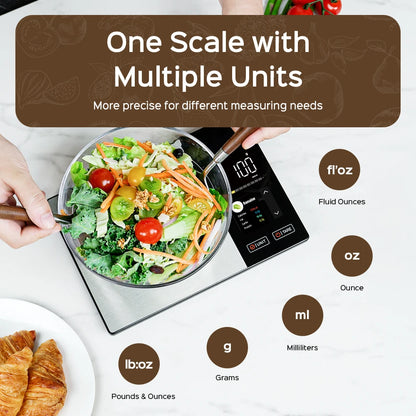 Smart Food Scale With App – Nutritional & Calorie Tracking