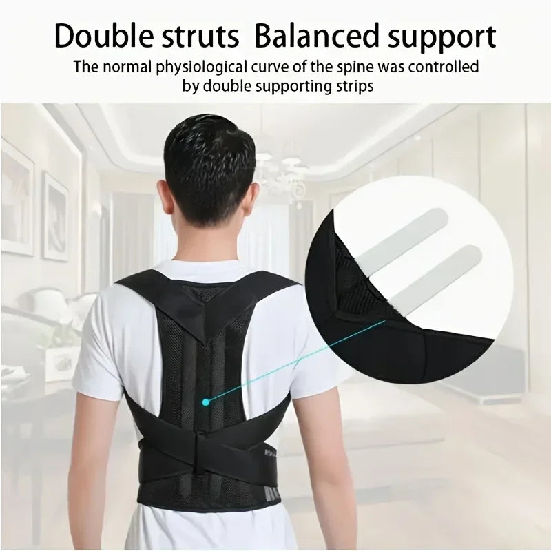 Invisible Back Posture Corrector Brace For Adults