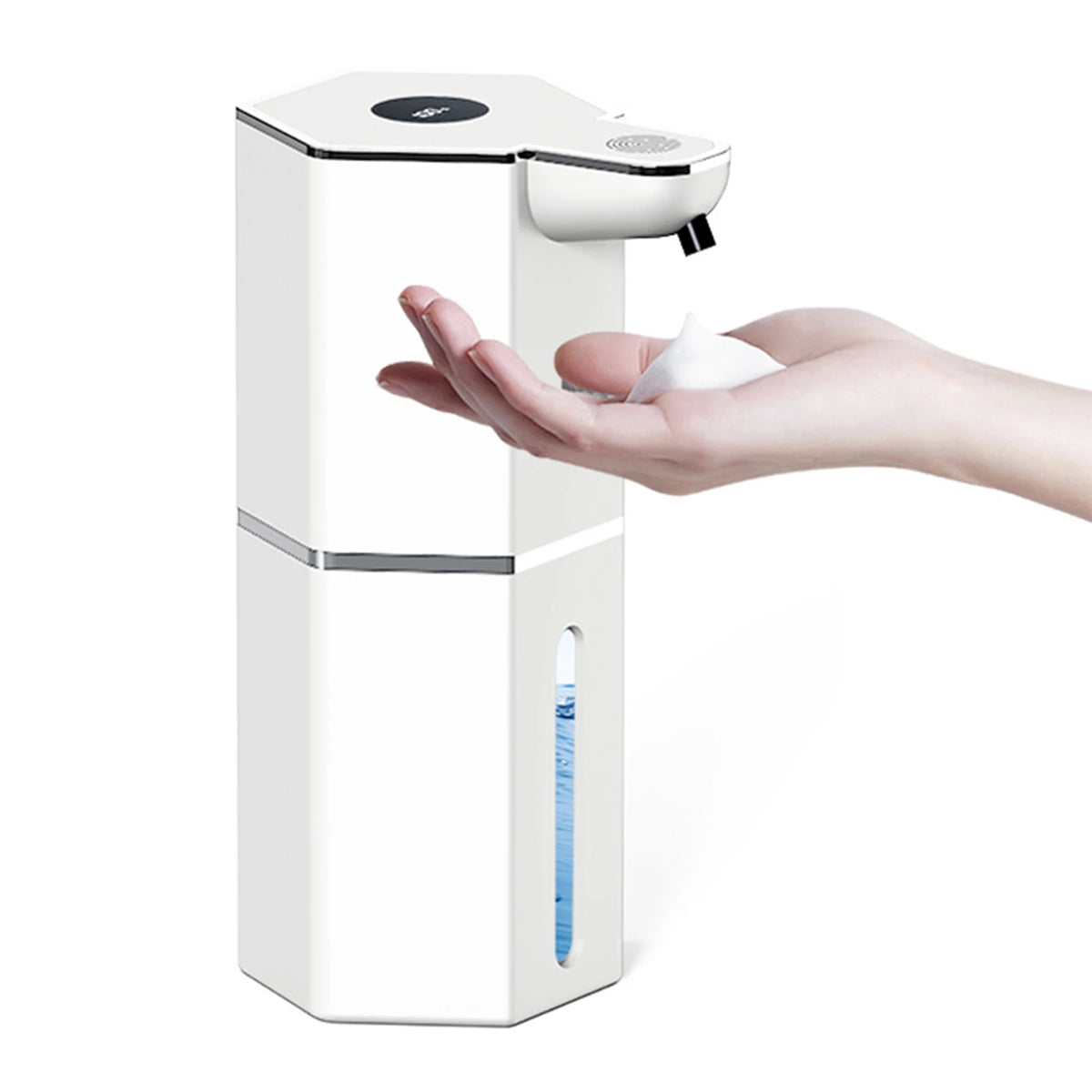 White Foam Color Automatic Soap Dispenser For Kitchen & Bathroom – IPX5