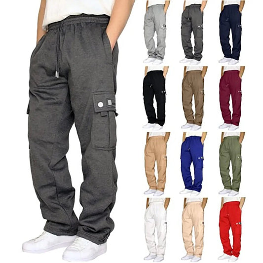 Men's Loose Jogger Cargo Pants For Streetwear