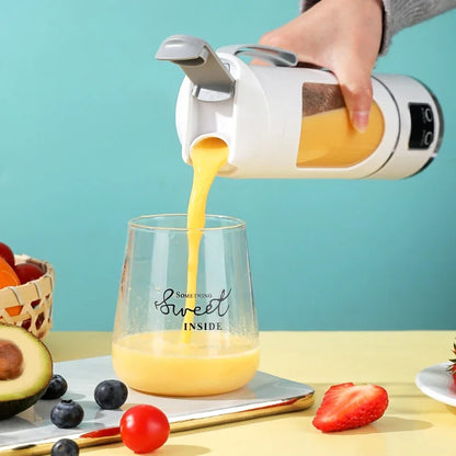 Portable Electric Smoothie Blender 450 ml With 10 Blades