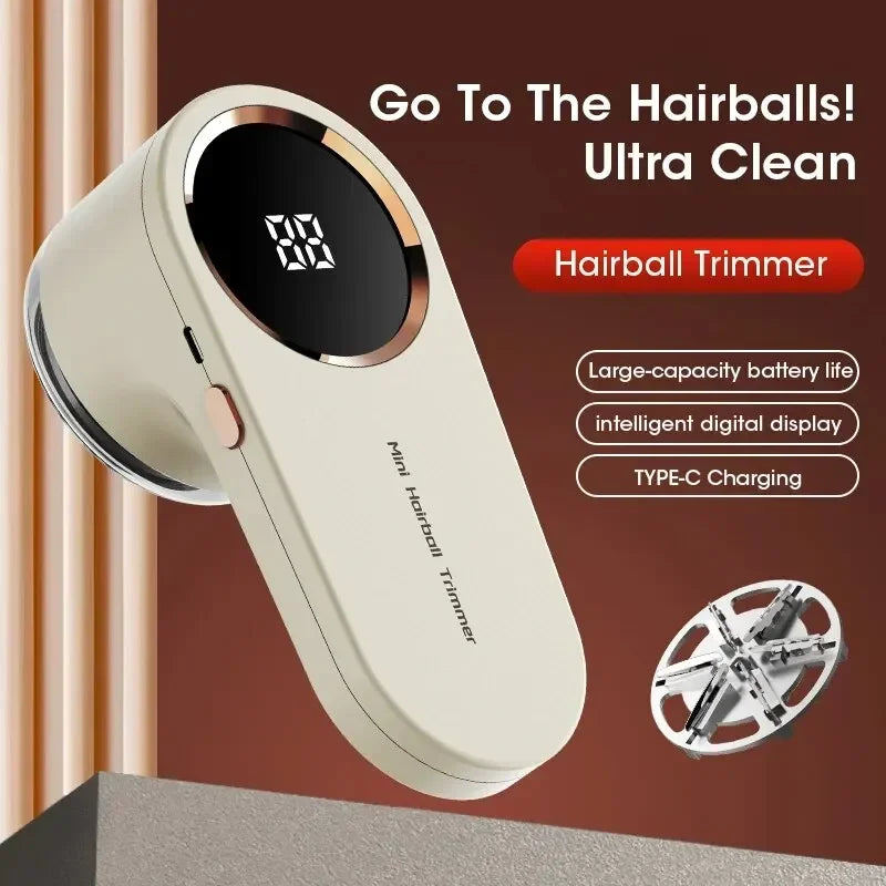 LED Fabric Lint Remover Shaver – USB Rechargeable