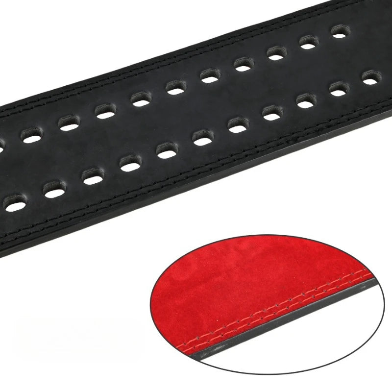 Cowhide Lever Weightlifting Belt – 10cm Lumbar Support