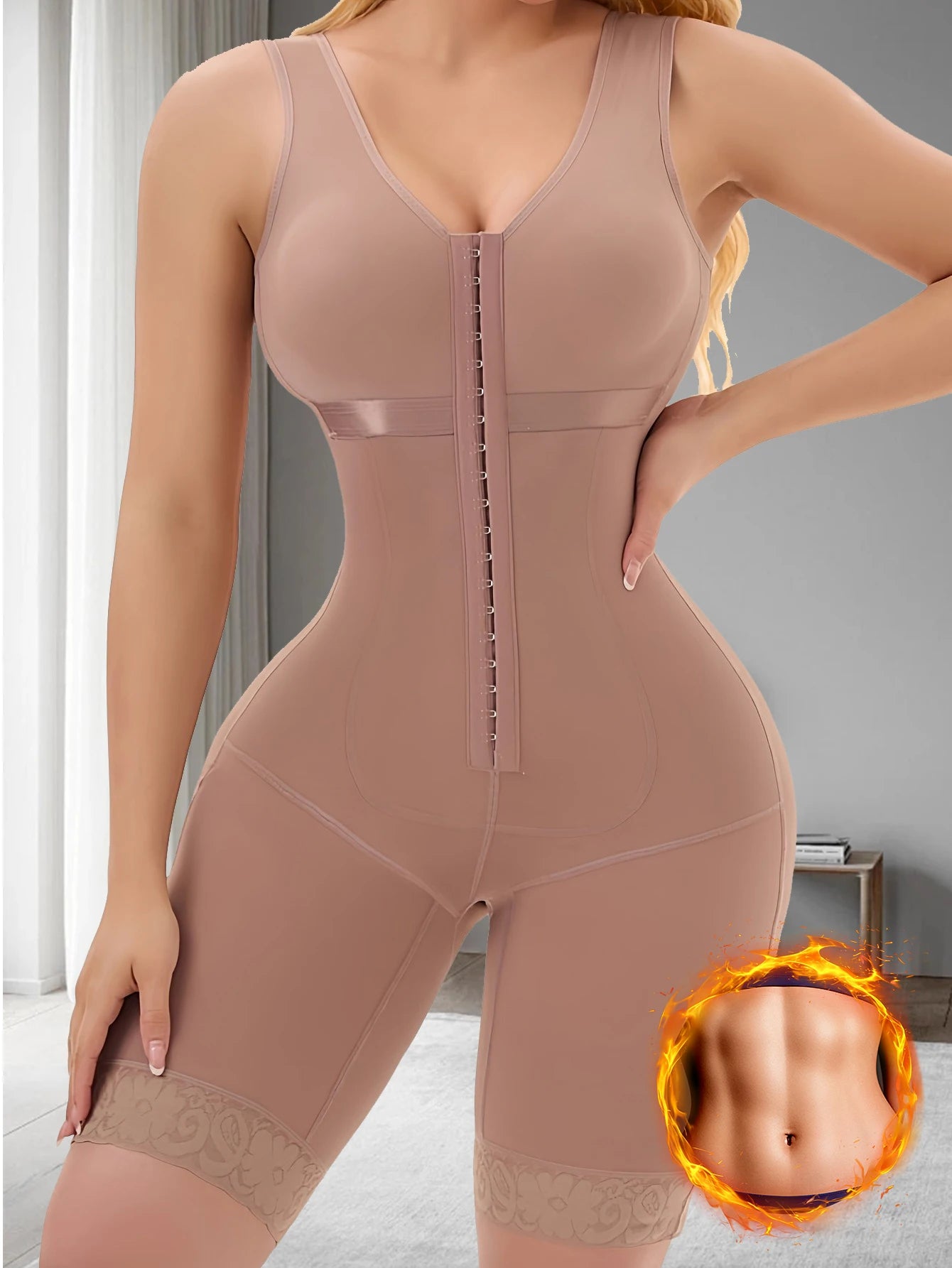Women’s Full Body Shaper – Firm Tummy Control Bodysuit