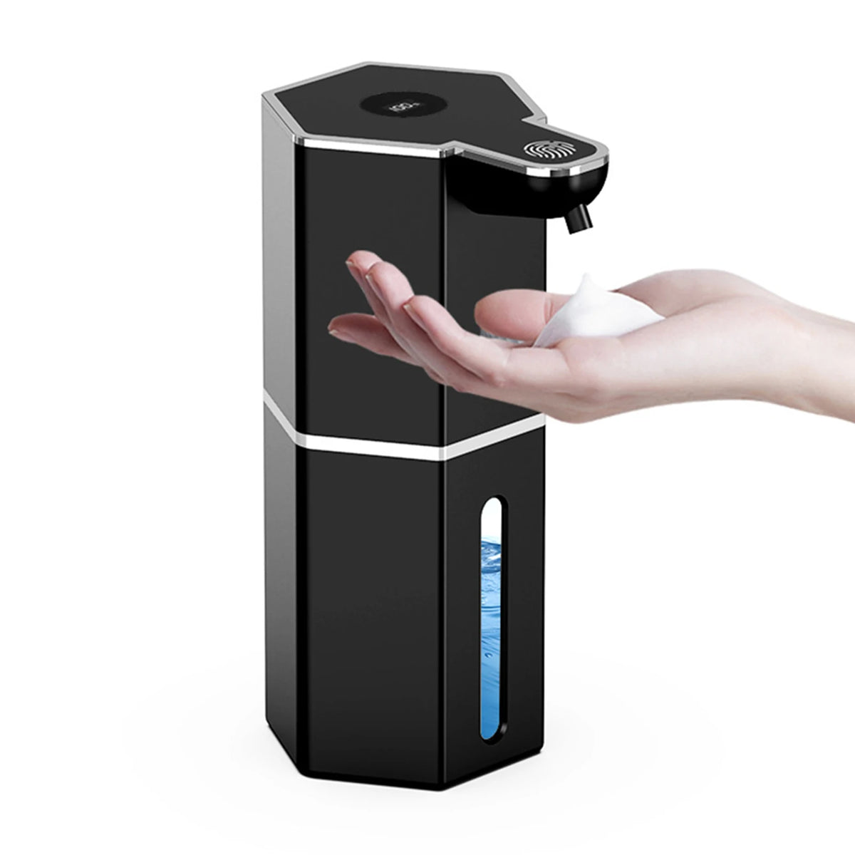 Black Foam Color Automatic Soap Dispenser For Kitchen & Bathroom – IPX5