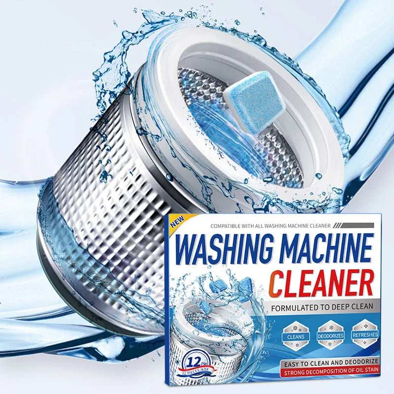 Washing Machine Cleaner Tablets – Deep Odor Removal