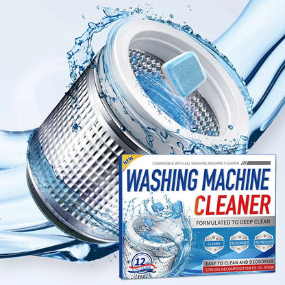 Washing Machine Cleaner Tablets – Deep Odor Removal