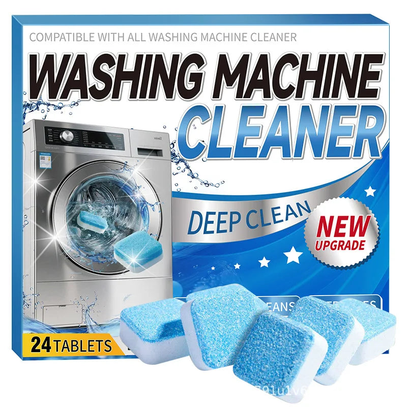 Washing Machine Cleaner Tablets – Deep Odor Removal