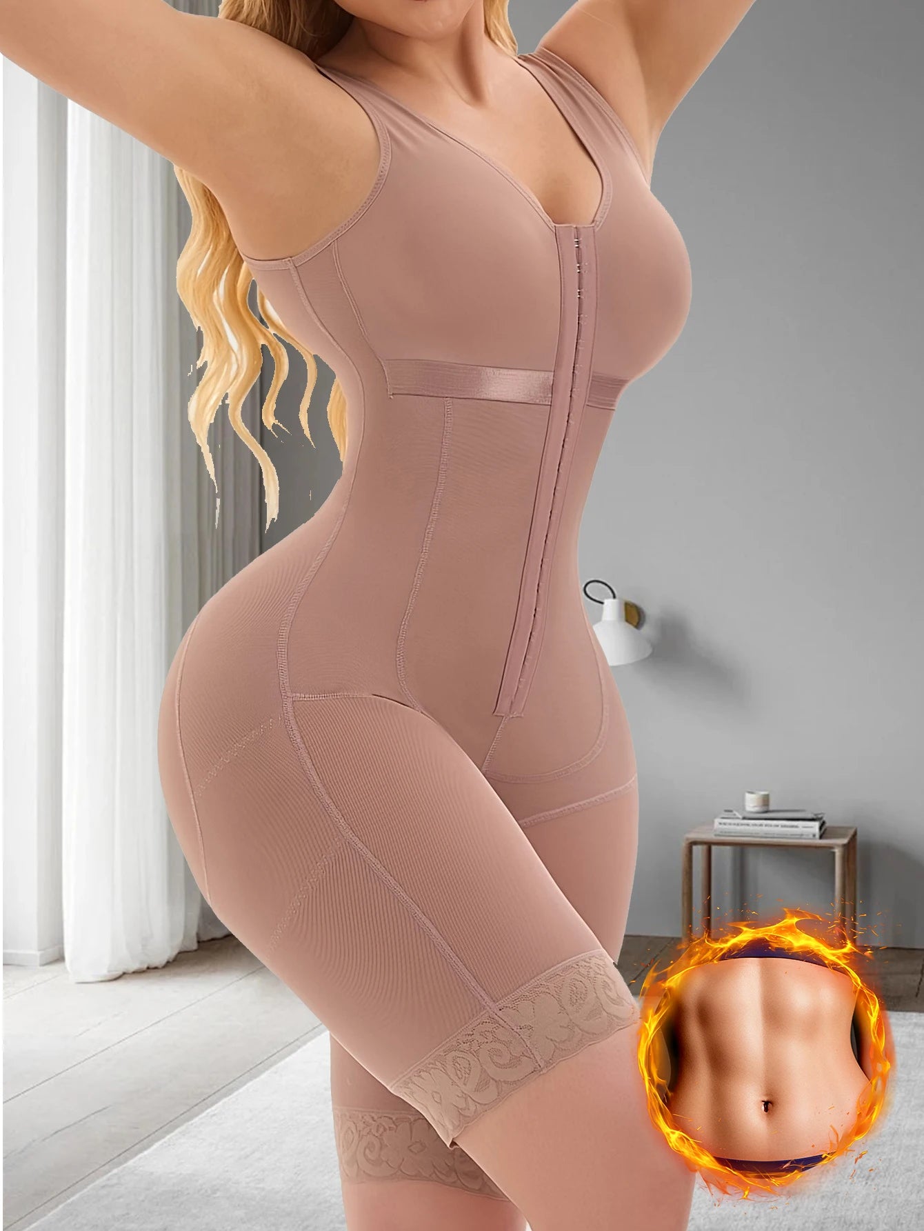 Women’s Full Body Shaper – Firm Tummy Control Bodysuit