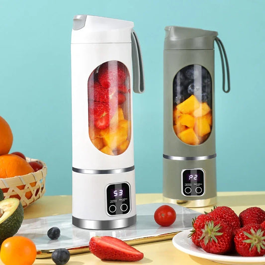 Portable Electric Smoothie Blender 450 ml With 10 Blades