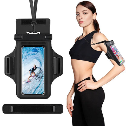 Waterproof Armband Phone Pouch – IPX68 Floating Case