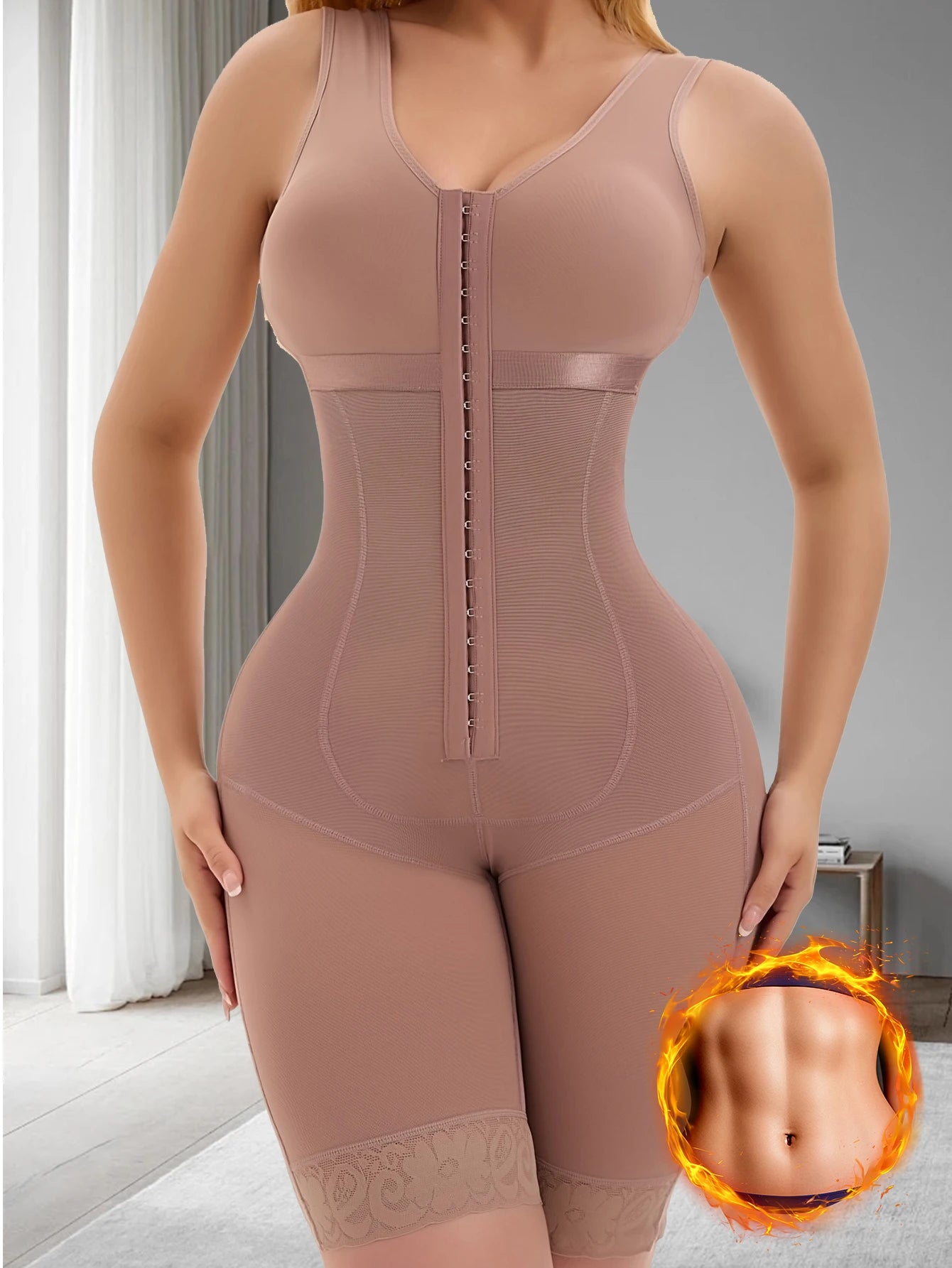 Women’s Full Body Shaper – Firm Tummy Control Bodysuit
