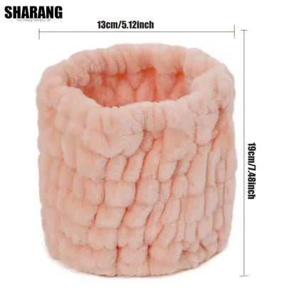 Ultra-Wide Plush Headband for Face Wash & Yoga