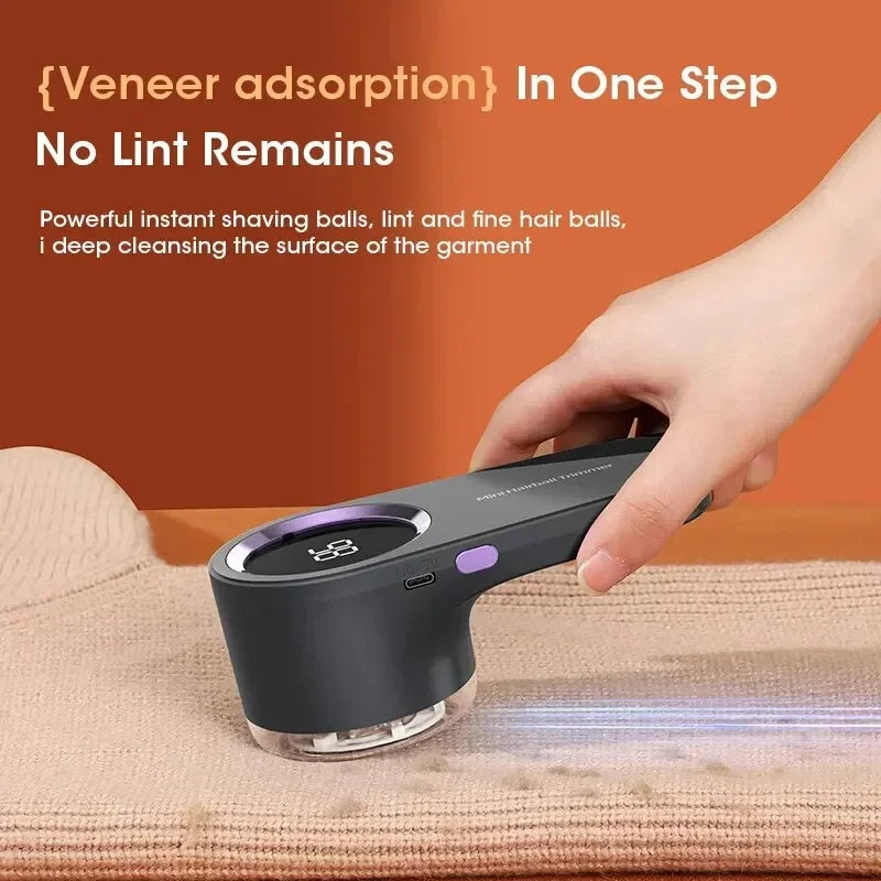 LED Fabric Lint Remover Shaver – USB Rechargeable