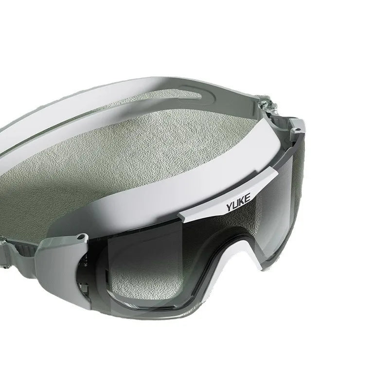 Adult Swimming Goggles Waterproof Anti-Fog Large Frame