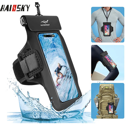 Waterproof Armband Phone Pouch – IPX68 Floating Case