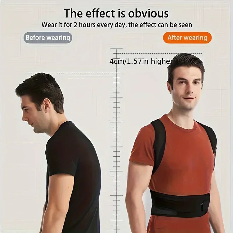 Invisible Back Posture Corrector Brace For Adults