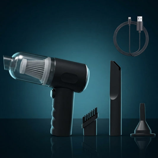 Mini Wireless Car Vacuum Cleaner 9000Pa Wet & Dry