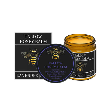 Grass-Fed Beef Tallow Honey Balm