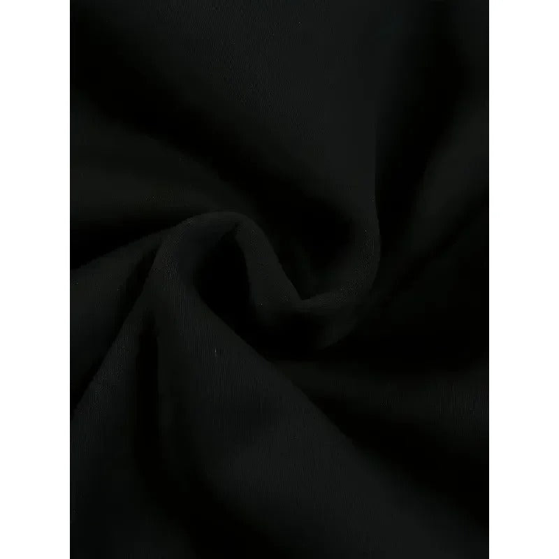 Men's Gothic Dark Pattern Zipper Hoodie