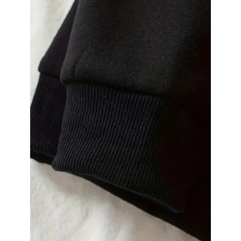 Men's Gothic Dark Pattern Zipper Hoodie