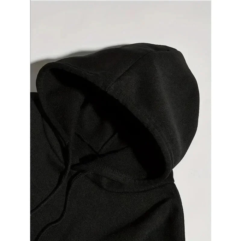 Men's Gothic Dark Pattern Zipper Hoodie