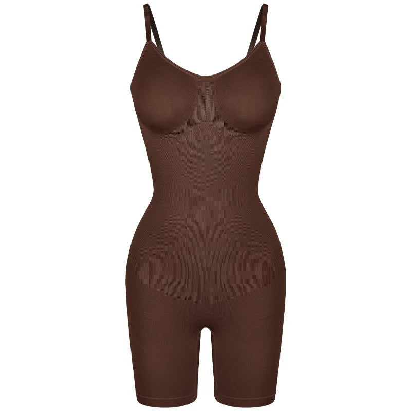 Women’s Full Body Shaper Bodysuit Tummy And Thigh Control