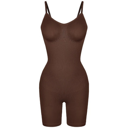 Women’s Full Body Shaper Bodysuit Tummy And Thigh Control
