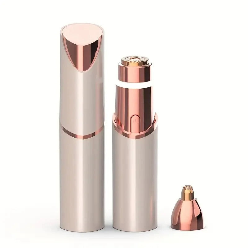2-in-1 Facial & Eyebrow Trimmer – Rechargeable & Painless