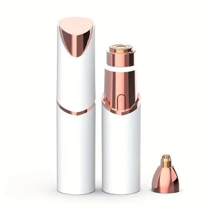 2-in-1 Facial & Eyebrow Trimmer – Rechargeable & Painless
