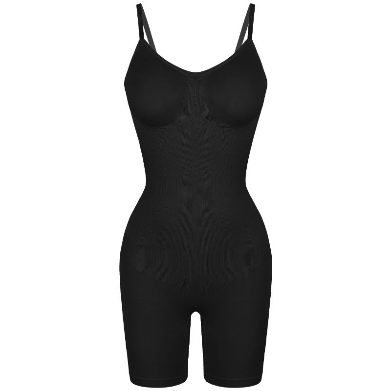 Women’s Full Body Shaper Bodysuit Tummy And Thigh Control