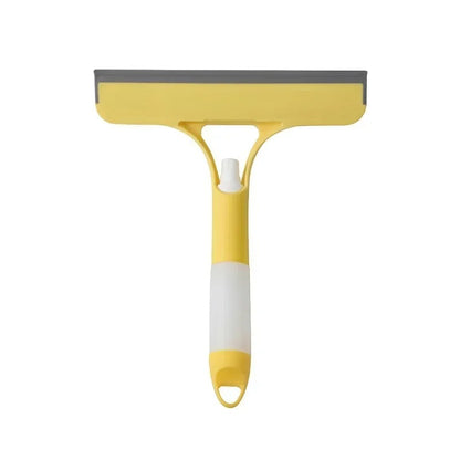 3-in-1 Window Squeegee With Spray Bottle & Scrubber