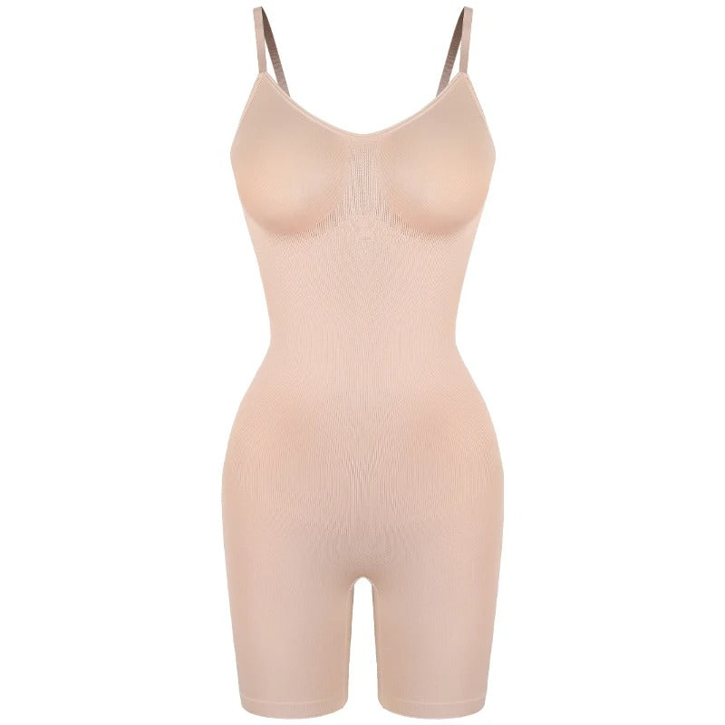 Women’s Full Body Shaper Bodysuit Tummy And Thigh Control