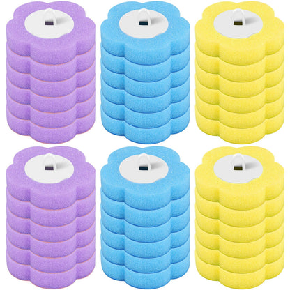 Disposable Toilet Brush Kit With Scented Refill Heads