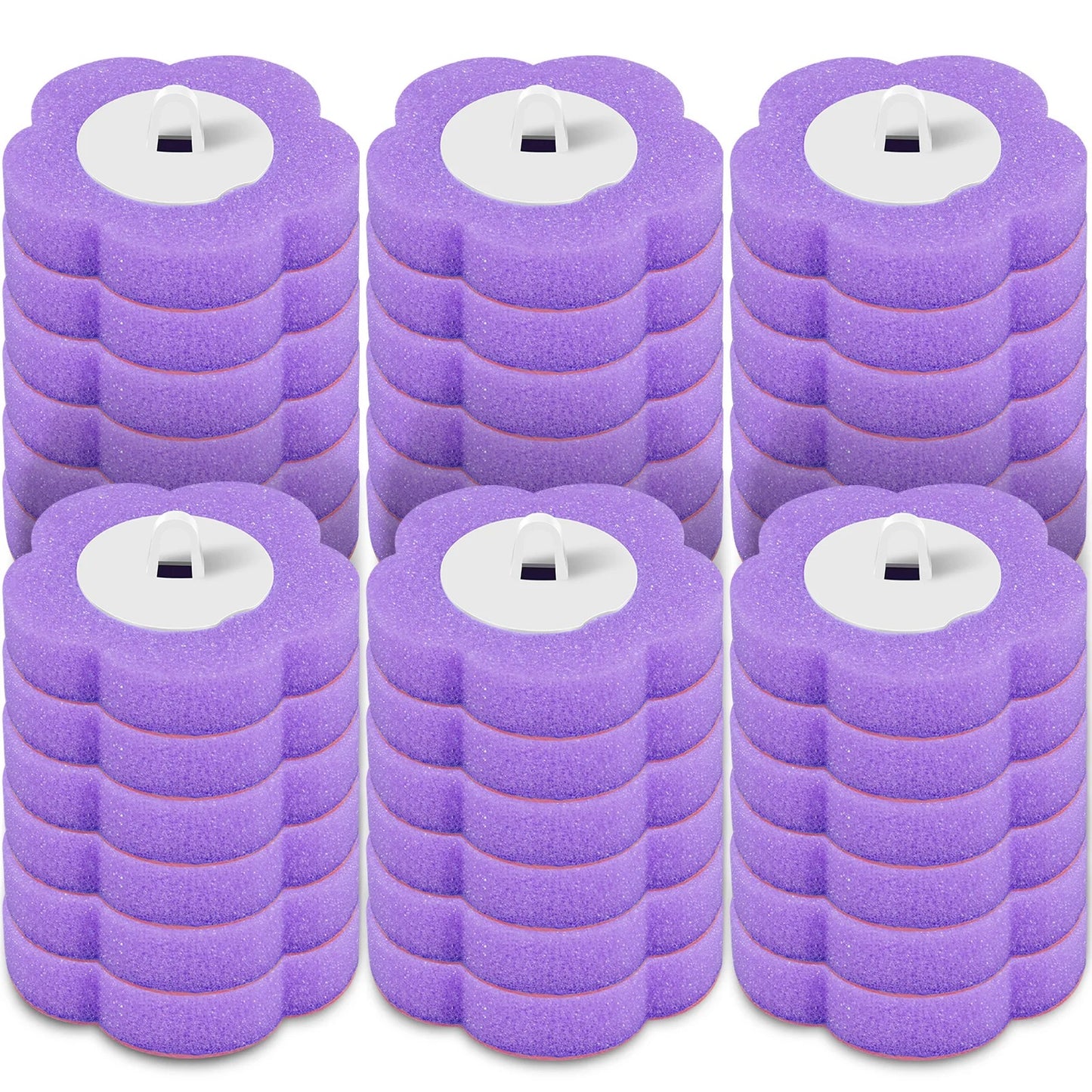 Disposable Toilet Brush Kit With Scented Refill Heads