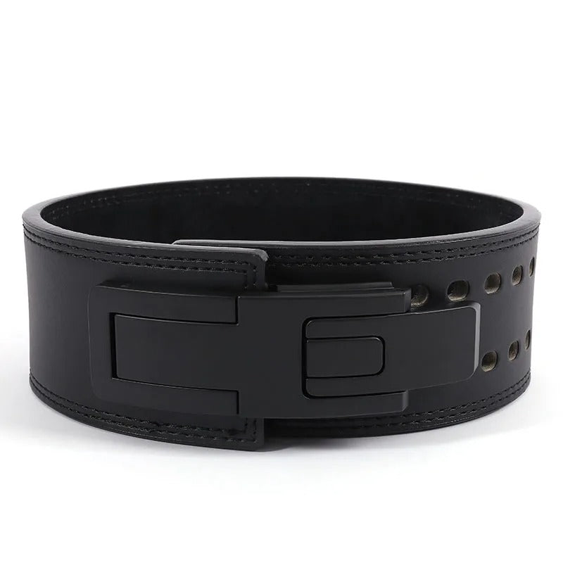 Cowhide Lever Weightlifting Belt